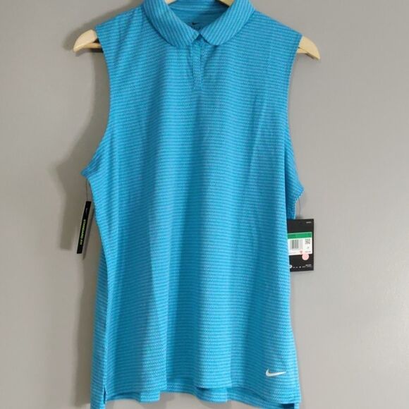 Nike Tops - 📏Nike Sleeveless Polo Golf Shirt